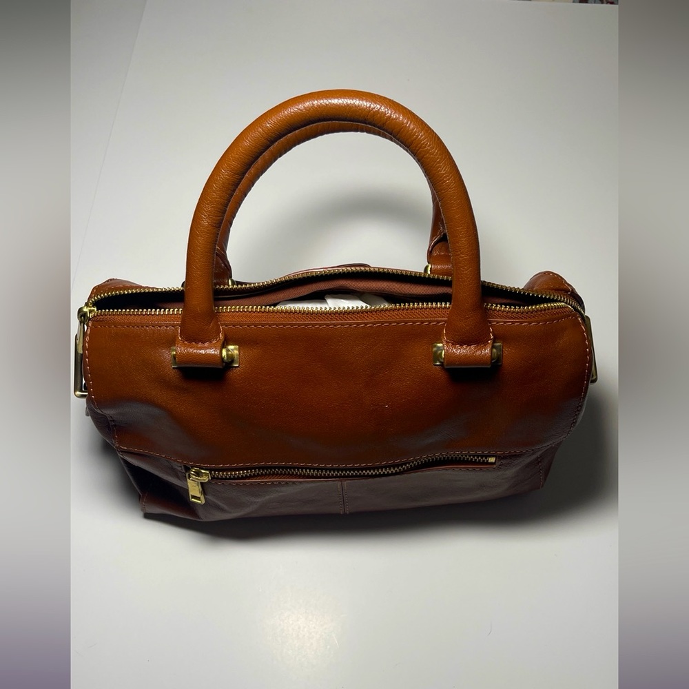 RACHEL Rachel Roy Brown Satchel